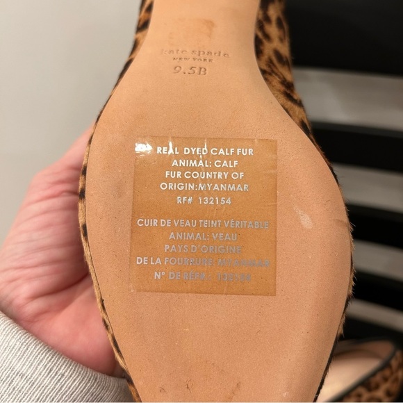 Kate Spade Menorca Pump Leopard Print - Picture 10 of 10